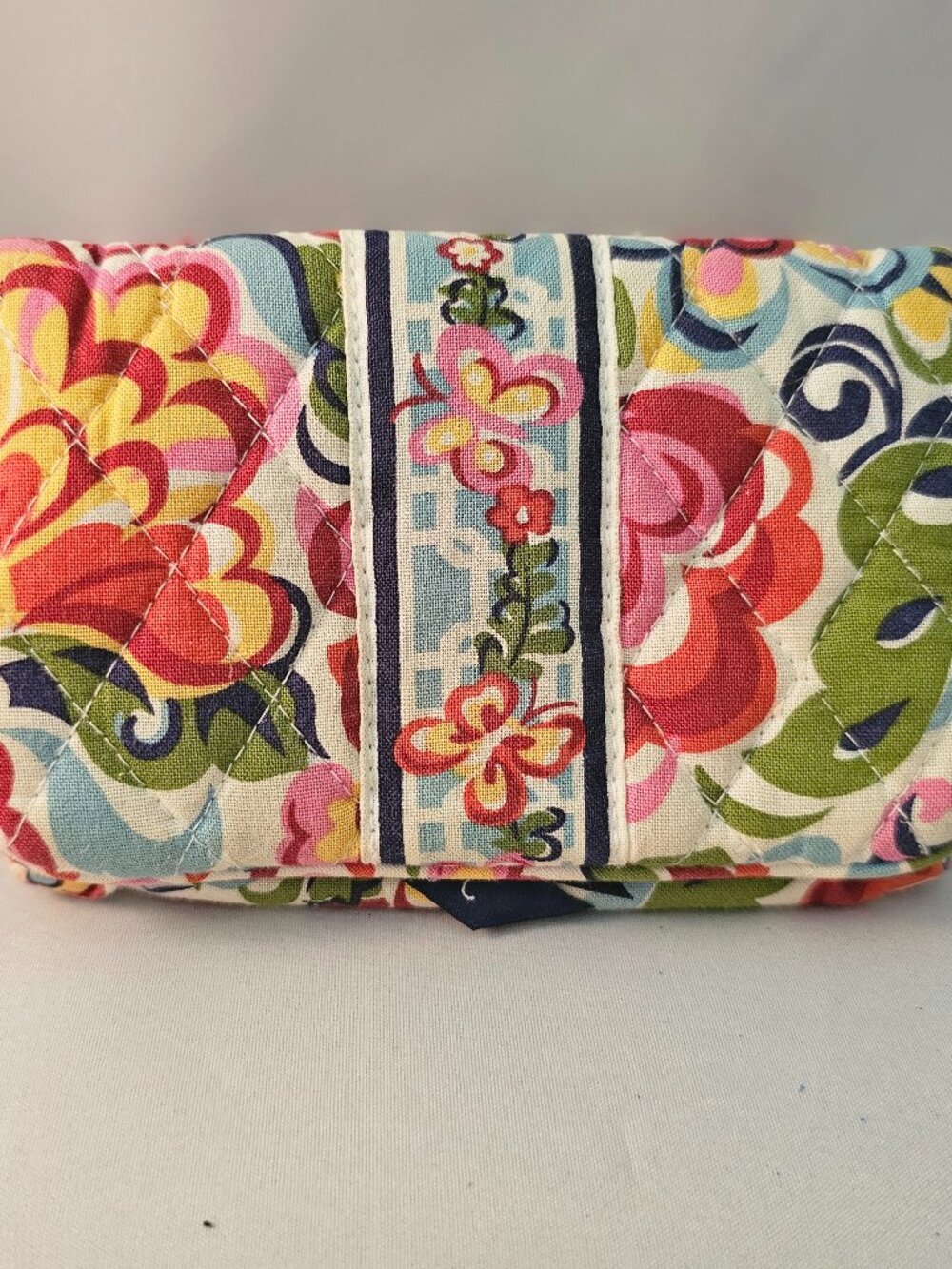 Vera Bradley Hope Garden Small Kisslock Wallet